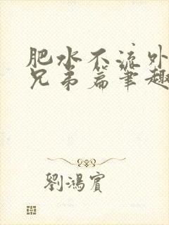 肥水不流外人田兄弟篇笔趣阁小说封面