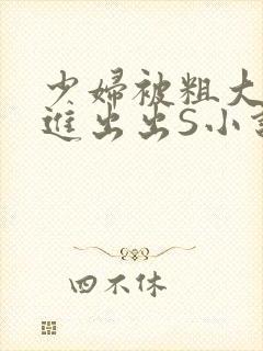 少妇被粗大猛进进出出S小说封面