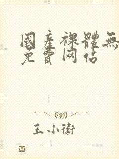 国产裸体无遮挡免费网站