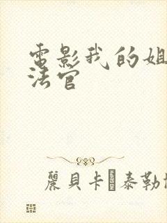 电影我的姐姐是法官封面