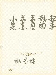 小弟弟勃起无力是怎么回事