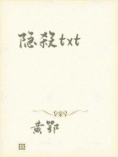 隐杀txt