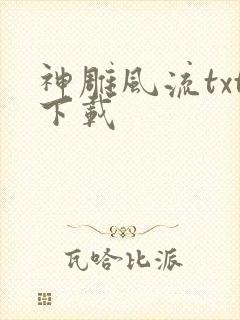 神雕风流txt下载
