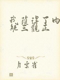 我获得了肉禽系统三观正