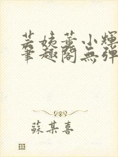 芸姨董小辉小说笔趣阁无弹窗免费阅读