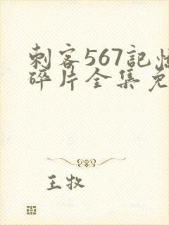 刺客567记忆碎片全集免费观看高清版