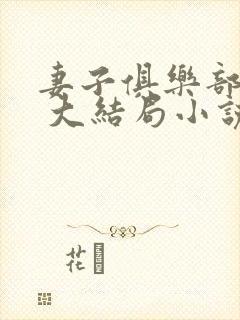 妻子俱乐部番外 大结局小说