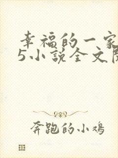 幸福的一家1一5小说全文阅读
