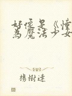 好像是《憧憬成为魔法少女》