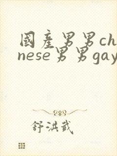 国产男男chinese男男gaygay网站