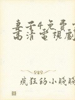 妻子4免费完整高清电视剧在线看