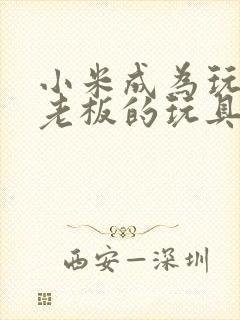 小米成为玩具店老板的玩具