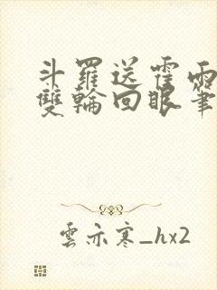 斗罗送霍雨浩一双轮回眼笔趣阁