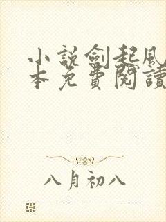 小说剑起风云完本免费阅读