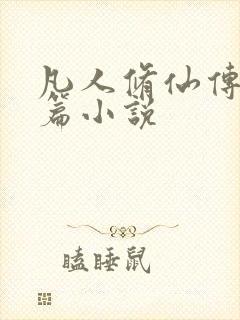 凡人修仙传人界篇小说