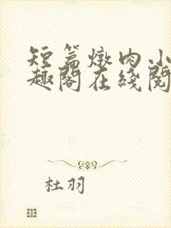 短篇炖肉小说笔趣阁在线阅读