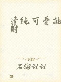 清纯可爱抽插内射