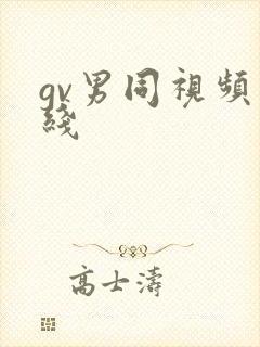 gv男同视频在线