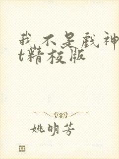 我不是戏神txt精校版