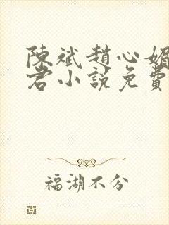 陈斌赵心媚高婉君小说免费阅读