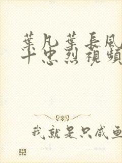 叶凡叶长风一门十忠烈视频