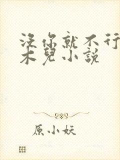 没你就不行 林木儿小说封面