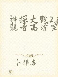 神探大战2在线观看高清完整版国语