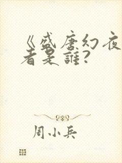 《盛唐幻夜》作者是谁?封面