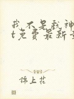 我不是戏神txt免费最新章节封面