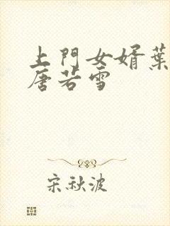 上门女婿叶凡与唐若雪