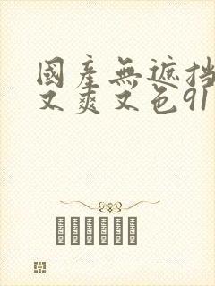 国产无遮挡又黄又爽又色91封面