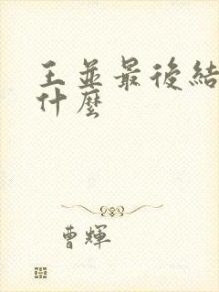 王并最后结局是什么