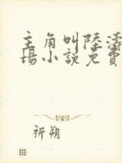 主角叫陆涛的官场小说免费阅读