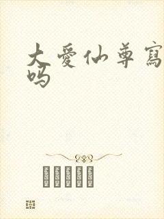 大爱仙尊写完了吗