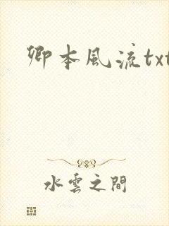 卿本风流txt