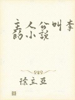 主人公叫李辰安的小说