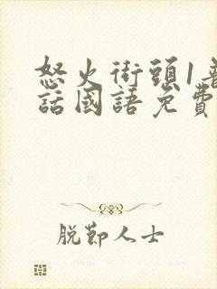 怒火街头1普通话国语免费播放封面