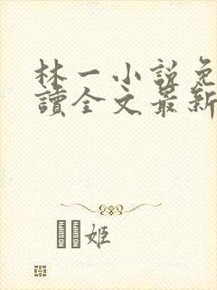 林一小说免费阅读全文最新章节