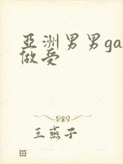 亚洲男男gay做受