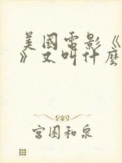 美国电影《偷偷》又叫什么电影