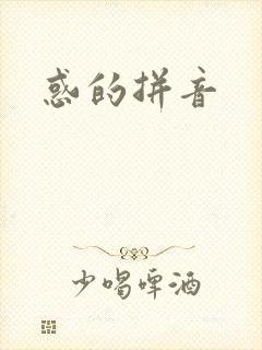惑的拼音封面