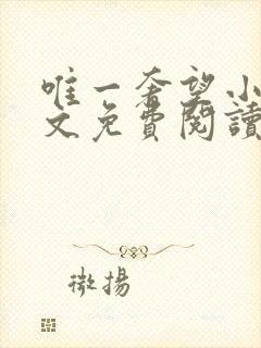 唯一奢望小说全文免费阅读