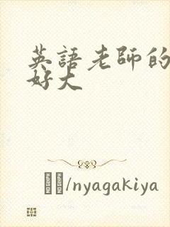 英语老师的兔子好大