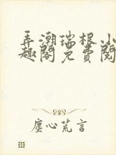 弄潮瑞根小说笔趣阁免费阅读