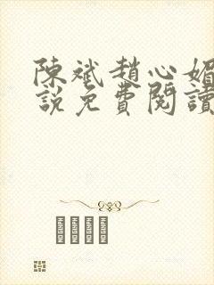 陈斌赵心媚的小说免费阅读全文最新章节