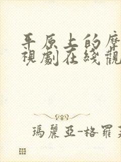 平原上的摩西电视剧在线观看