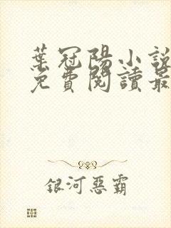 叶冠阳小说全文免费阅读最新章节