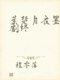 叶楚月夜墨寒全剧终