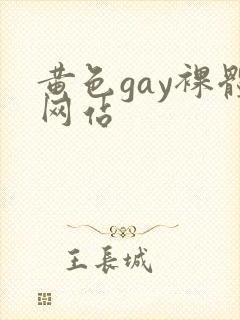 黄色gay裸体网站