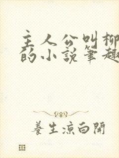 主人公叫柳无邪的小说笔趣阁完结篇